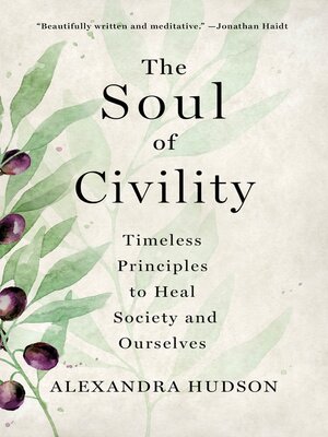 cover image of The Soul of Civility